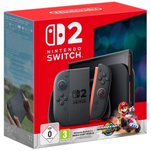 Конзола Nintendo Switch 2 + Mario Kart World 256GB - Black 1