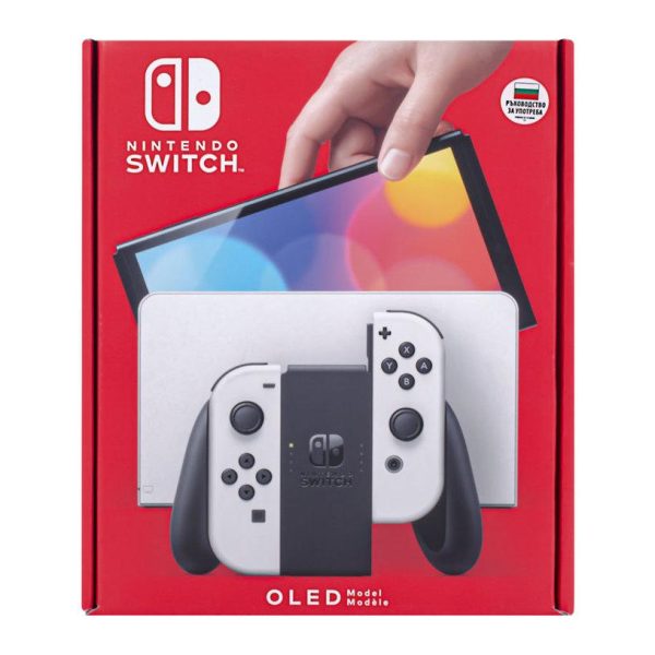 Конзола Nintendo Switch OLED 64GB - Бял 10