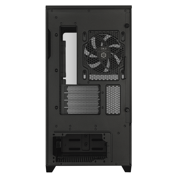 Кутия ASUS Prime AP202 ARGB mATX + 3 ARGB Вентилатора - Black 13