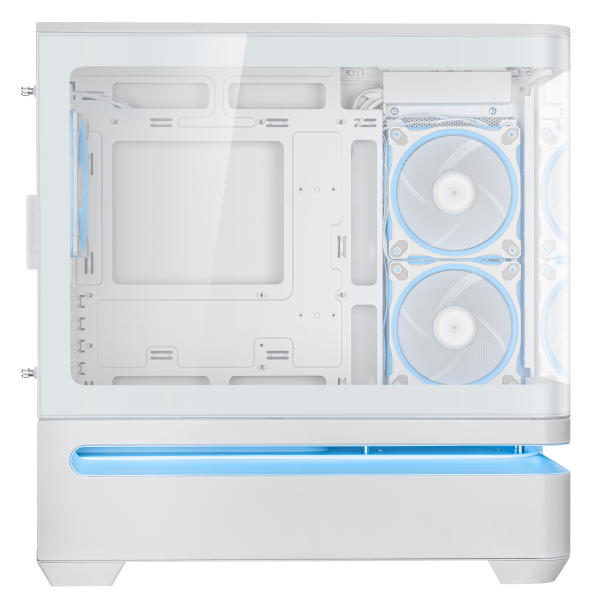 Кутия ASUS Prime AP202 ARGB mATX + 3 ARGB Вентилатора - White 7