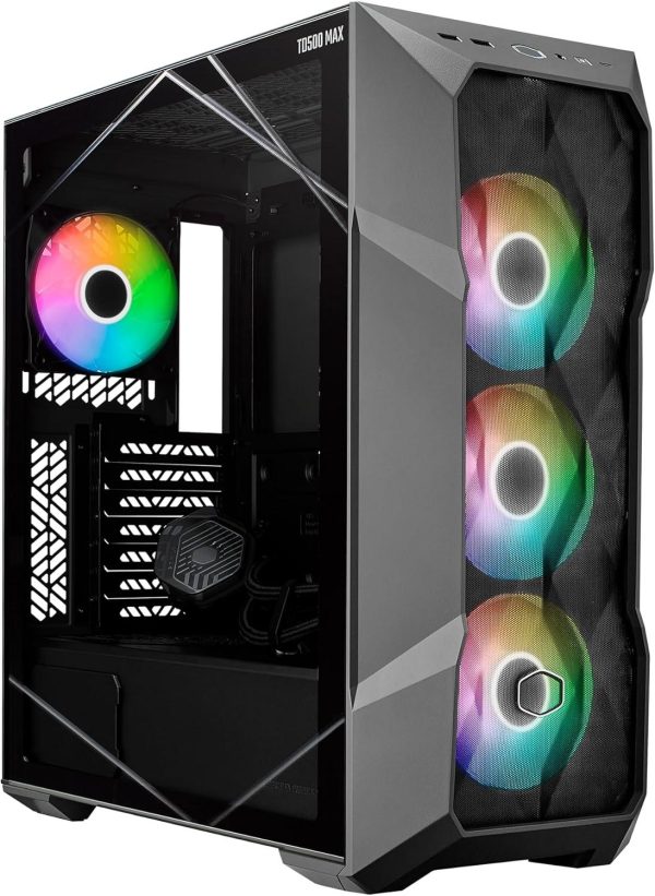 Кутия Cooler Master TD500 Max + 850W Gold, 360 AIO Cooler 2