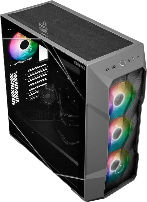 Кутия Cooler Master TD500 Max + 850W Gold, 360 AIO Cooler 3