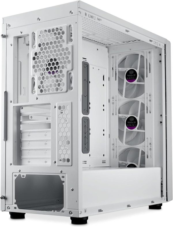 Кутия CoolerMaster MasterBox 600 - White ARGB 4