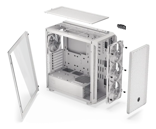 Кутия ENDORFY ARX 700 ARGB White - Middle Tower 14