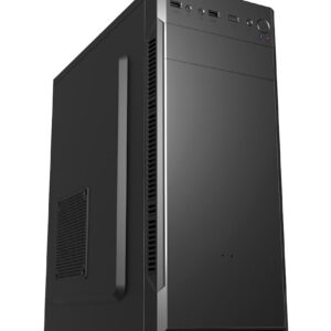 Кутия FSP CMT160 ATX Mid Tower, Черна 1
