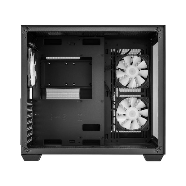 Кутия FSP CMT380 Black ARGB TG, ATX Mid Tower, Черна 4
