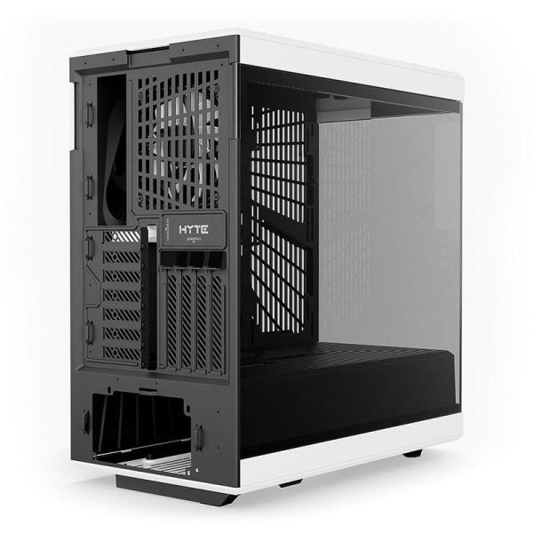 Кутия HYTE Y40 Tempered Glass, Mid-Tower, Бяло и Черно 5