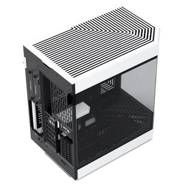 Кутия HYTE Y60 Tempered Glass, Mid-Tower, Бяло и Черно 4