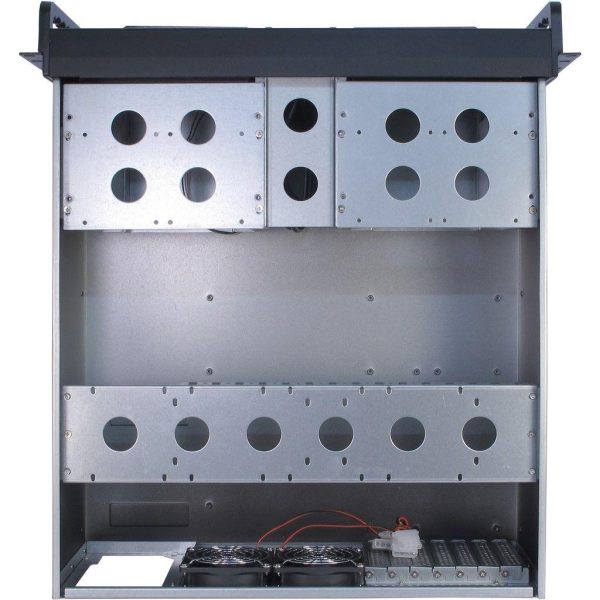 Кутия InterTech 4U-4098-S, 4U, 19", Чернa 5