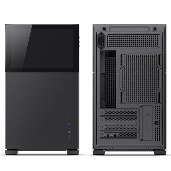 Кутия Jonsbo D31 Screen TG, mATX, Черна 4