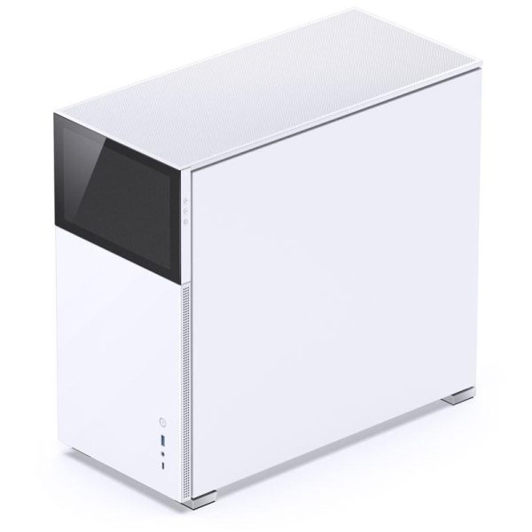 Кутия Jonsbo D41 Screen TG, mATX, Бял 3