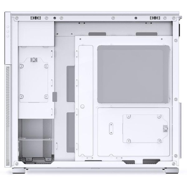 Кутия Jonsbo D41 Screen TG, mATX, Бял 6