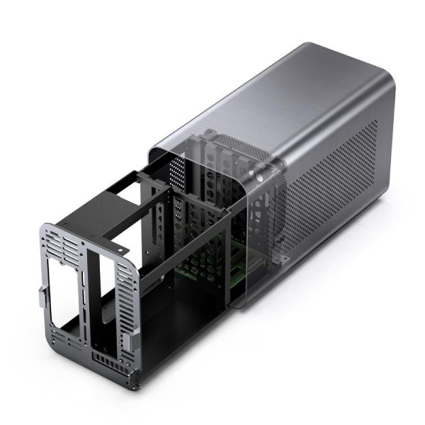 Кутия Jonsbo N1, ITX, Сива 7