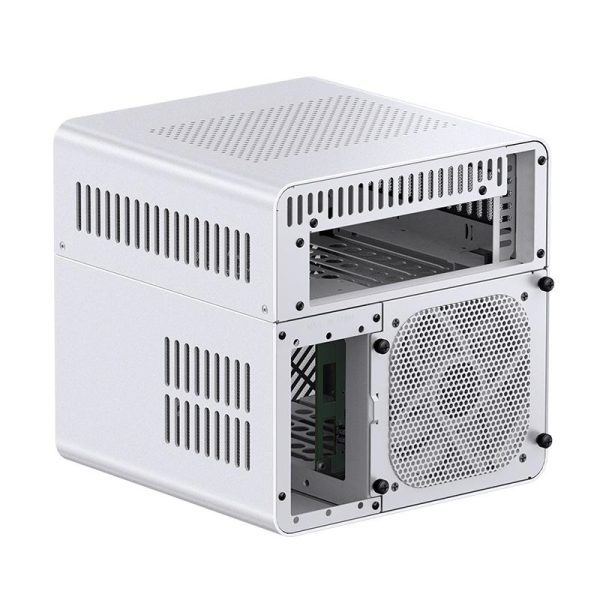 Кутия Jonsbo N2, Mini-ITX, Бяла 6