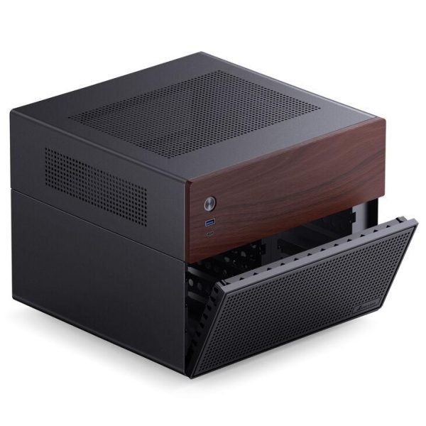Кутия Jonsbo N4 NAS, m-ATX, Black 2