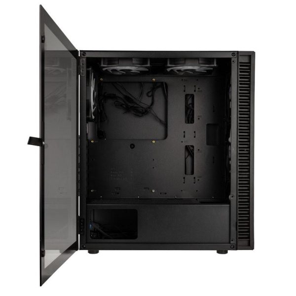 Кутия Kolink Observatory HF Mesh ARGB TG Mid-Tower, Черна 6