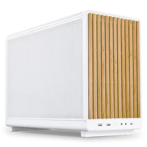 Кутия Lian Li DAN A3-mATX Wood Edition White - Micro Tower 1