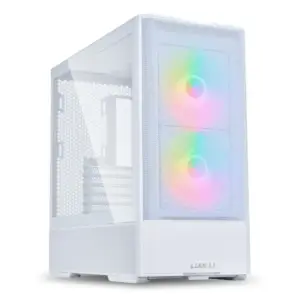 Кутия Lian Li LANCOOL 207 Mid-Tower, Tempered Glass, Бяло 1