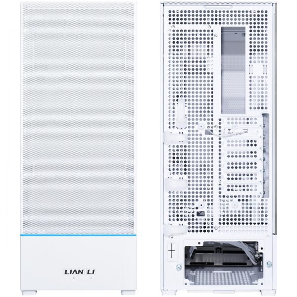 Кутия Lian-Li SUP01W Mid-Tower, Tempered Glass, Бяло 5