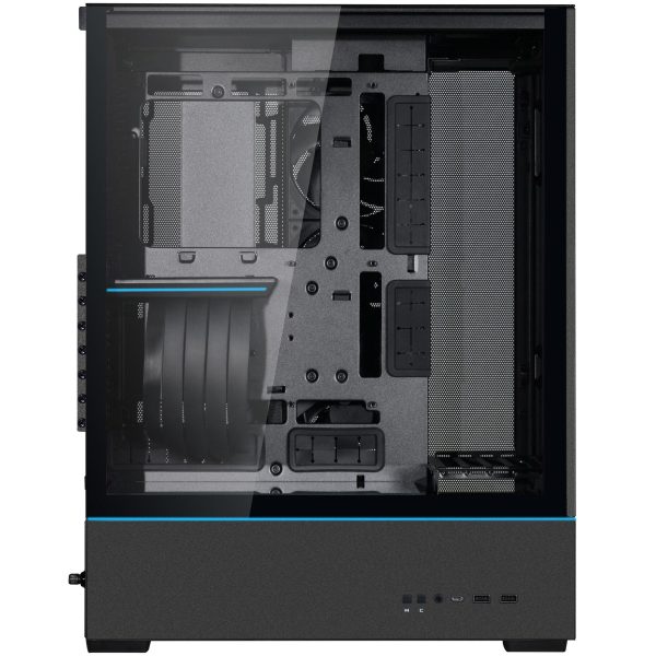 Кутия Lian-Li SUP01X Mid-Tower, Tempered Glass, Черна 3