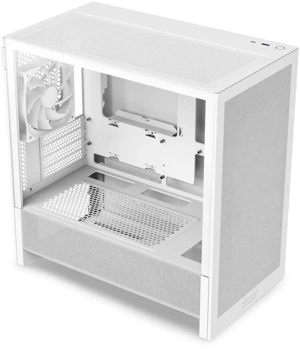 Кутия NZXT H3 Flow 2025 All White Micro-ATX Tower 3