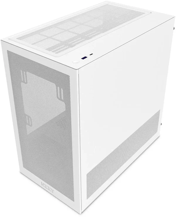 Кутия NZXT H3 Flow 2025 All White Micro-ATX Tower 4