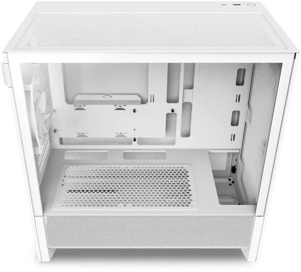 Кутия NZXT H3 Flow 2025 All White Micro-ATX Tower 9