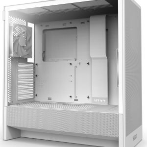 Кутия NZXT H5 Flow 2024 White, Mid-Tower 1