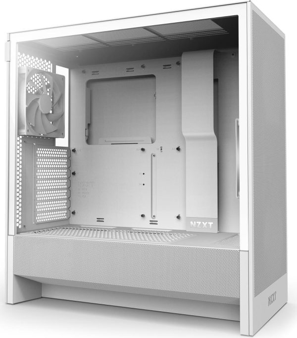 Кутия NZXT H5 Flow 2024 White, Mid-Tower 1