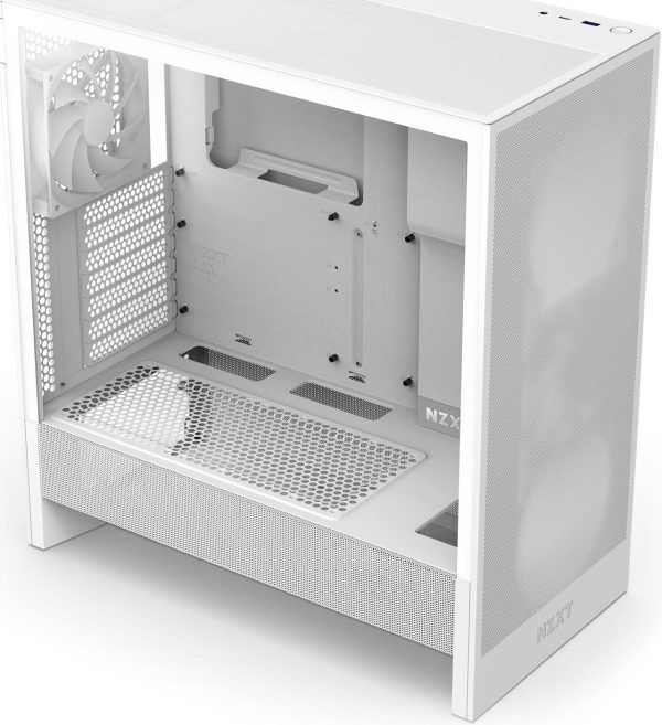 Кутия NZXT H5 Flow 2024 White, Mid-Tower 2