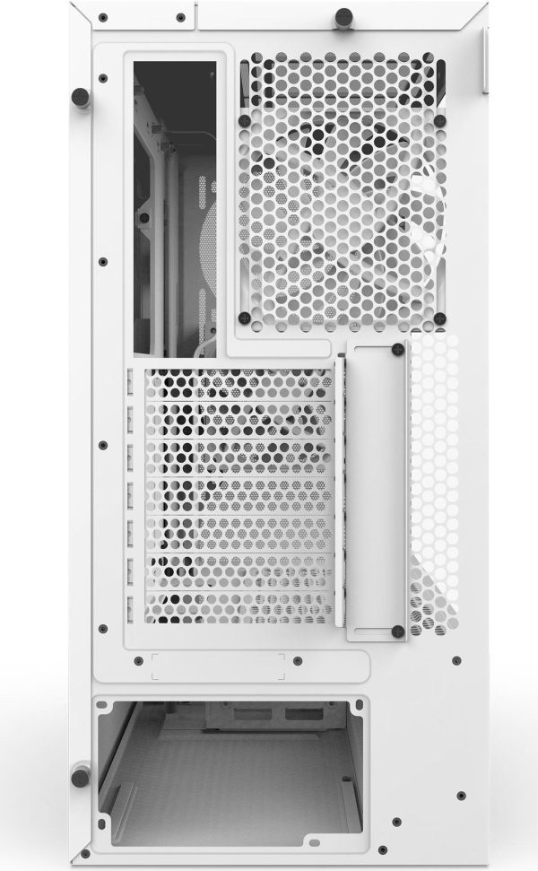 Кутия NZXT H5 Flow 2024 White, Mid-Tower 8