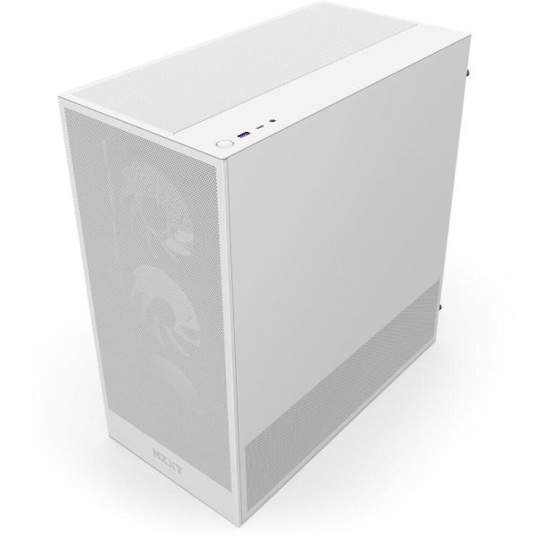 Кутия NZXT H5 Flow RGB 2024 White, Mid-Tower 3