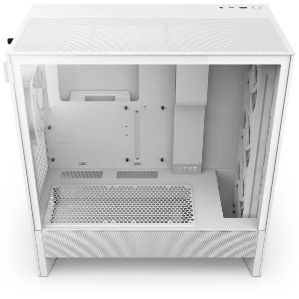 Кутия NZXT H5 Flow RGB 2024 White, Mid-Tower 5