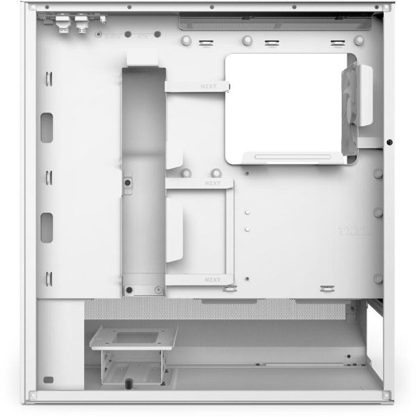 Кутия NZXT H5 Flow RGB 2024 White, Mid-Tower 8