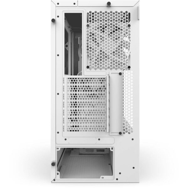 Кутия NZXT H5 Flow RGB 2024 White, Mid-Tower 9