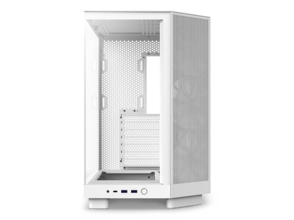 Кутия NZXT H6 Flow Matte White - Middle Tower 2
