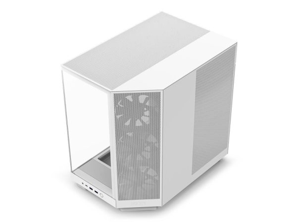 Кутия NZXT H6 Flow Matte White - Middle Tower 5