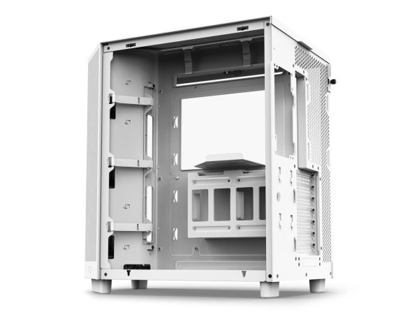 Кутия NZXT H6 Flow Matte White - Middle Tower 8