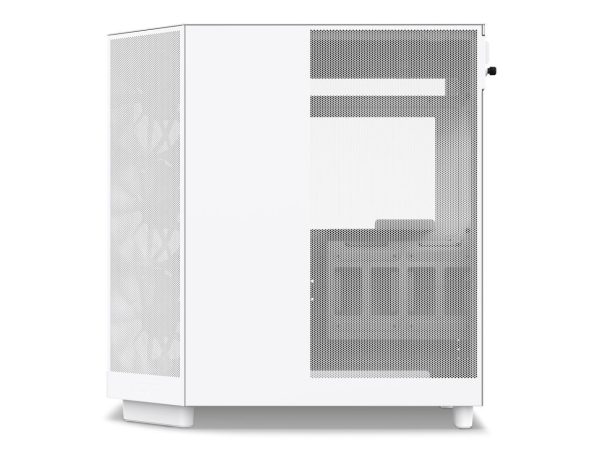 Кутия NZXT H6 Flow Matte White - Middle Tower 9