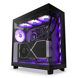Кутия NZXT H6 Flow RGB Matte Black - Middle Tower 1