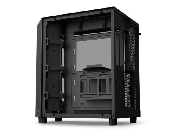 Кутия NZXT H6 Flow RGB Matte Black - Middle Tower 12