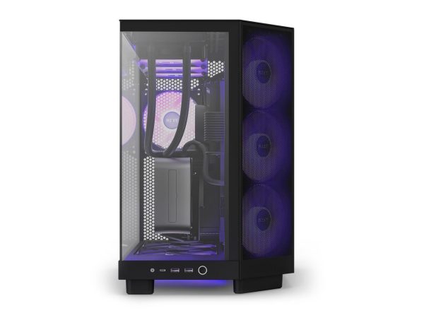 Кутия NZXT H6 Flow RGB Matte Black - Middle Tower 2