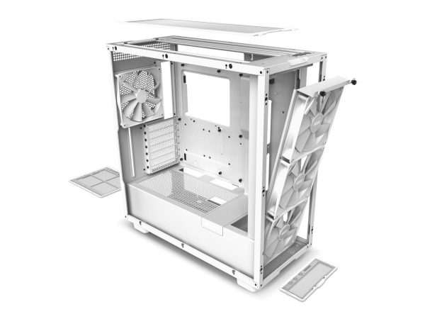 Кутия NZXT H7 Elite 2023 Matte White Mid-Tower 8
