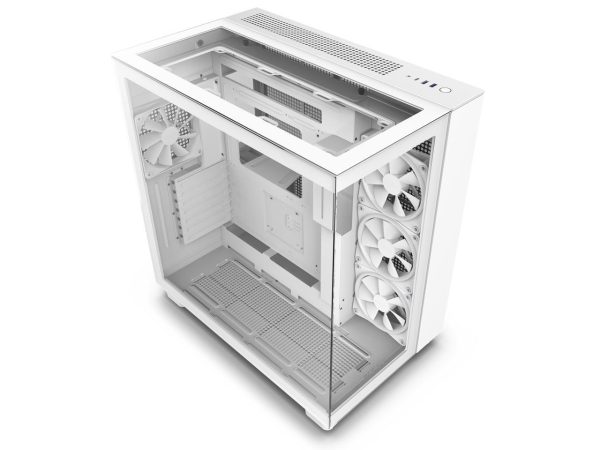 Кутия NZXT H9 Elite Matte White 3