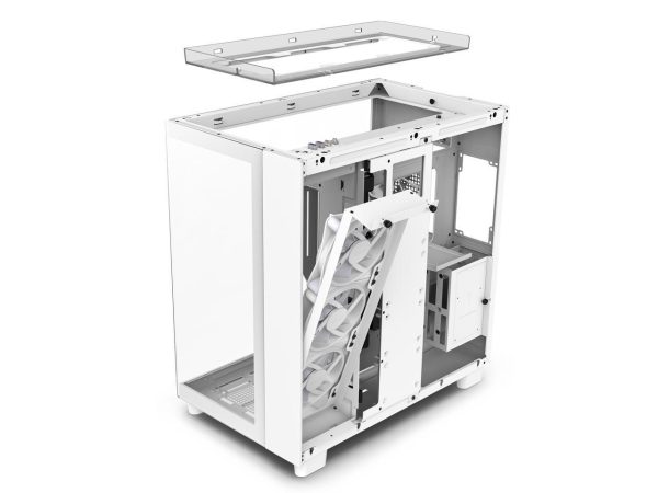 Кутия NZXT H9 Elite Matte White 9