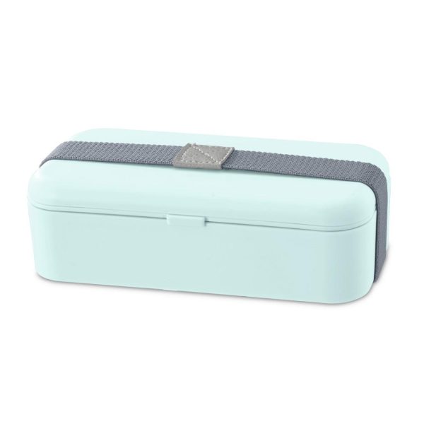 Кутия за храна Xavax Bento Box, 2 x 500ml, Пастелно синьо 12