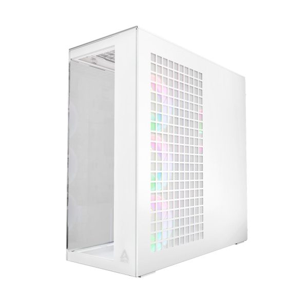 Кутия за компютър Arctic Xtender VG - White Mid-Tower 4