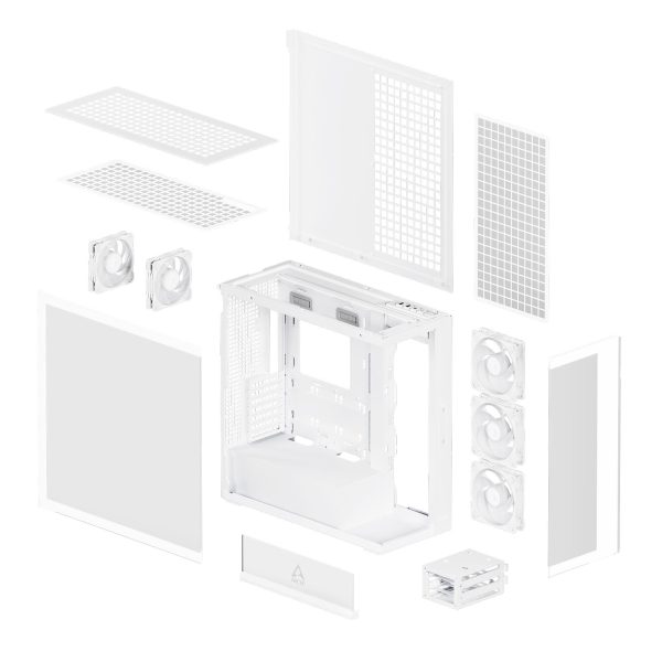 Кутия за компютър Arctic Xtender - White Mid-Tower 8