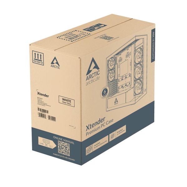 Кутия за компютър Arctic Xtender - White Mid-Tower 9