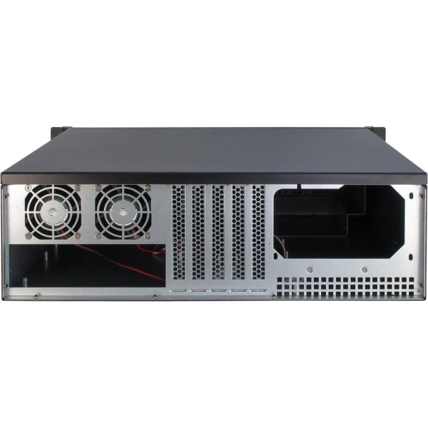 Кутия за сървър InterTech 3U 3098-S, 19", Чернa 3
